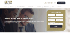 Desktop Screenshot of financemutual.com.au